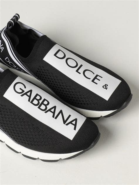 dolce gabbana sneaker schwarz|dolce and gabanna men sneakers.